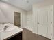 Bathroom with shower, double vanity, and tile floor at 127 Hickory Crse, Ocala, FL 34472