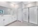 Bathroom boasts double vanity and a walk-in shower at 729 Hitch Loop, St Cloud, FL 34772
