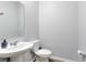 Simple, clean half bathroom at 729 Hitch Loop, Saint Cloud, FL 34772