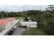 Property view showing mobile home and neighboring properties at 1111 Sunflower Trl, Orlando, FL 32833