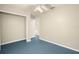 Bedroom with wood-look flooring and ceiling fan at 162 Pecan Dr, Ocala, FL 34472