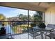 Spacious lanai with lake views, perfect for outdoor dining at 3 Escondido Cir # 18, Altamonte Springs, FL 32701