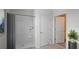 Bathroom with shower, storage, and a linen closet at 2842 Moulin Rd, Davenport, FL 33837