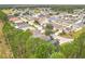 Aerial view showing neighborhood homes and landscape at 308 Halstead Dr, Davenport, FL 33897