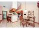 Eat-in kitchen boasts a breakfast nook and access to the backyard at 6618 Abeydon Ct, Orlando, FL 32818
