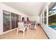 Relaxing screened-in porch with seating and view of the pool at 6618 Abeydon Ct, Orlando, FL 32818
