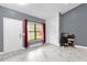 Bright entryway with white door and marble floors at 857 S Atmore Cir, Deltona, FL 32725