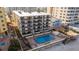 Beachfront building, featuring a community pool at 3807 S Atlantic Ave # 2020, Daytona Beach, FL 32118