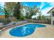 Inviting kidney-shaped pool with a large patio area at 664 Little Wekiva Rd, Altamonte Springs, FL 32714