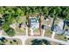 Aerial view of house, yard, and pool at 1269 Buccaneer Ave, Deltona, FL 32725