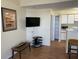 Living room with flat-screen TV, and access to kitchen at 2202 Key West Ct # 632, Kissimmee, FL 34741