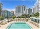 Resort-style pool and sundeck for relaxing at 100 S Eola Dr # 608, Orlando, FL 32801