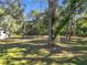 Wooded backyard with large trees and grassy area at 1257 Mullet Lake Park Rd, Geneva, FL 32732