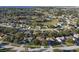 Wide aerial showcasing the home and surrounding neighborhood at 13303 Pinyon Dr, Clermont, FL 34711