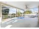Screened pool and patio area, great for relaxation at 13303 Pinyon Dr, Clermont, FL 34711