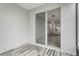 View of a lanai with glass sliding doors leading to the kitchen at 15211 Willow Arbor Cir, Orlando, FL 32824