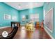 Fun ' playroom with games and a foosball table at 3214 Gold Ln, Kissimmee, FL 34747