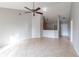 Living room with tile floors and a ceiling fan at 406 Fred St, Orlando, FL 32811