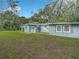 House backyard view with grassy area and trees at 143 N Woodward Ave, Deland, FL 32720