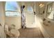 Updated bathroom with a large shower and toilet at 2749 N Poinciana Blvd # 16, Kissimmee, FL 34746
