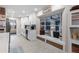 Kitchen with breakfast nook and built-in seating area at 47 Community Dr, Debary, FL 32713