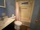 Clean bathroom with a tub and shower at 25133 Pine Hl, Leesburg, FL 34748