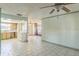 Kitchen with wood cabinets and tiled floors at 1716 Sprucewood Ln, Orlando, FL 32818