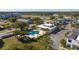 Aerial view of community pool and clubhouse at 172 Villa Domani Cir, Davenport, FL 33896