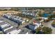 Aerial view showing home's location in a community with other similar houses at 172 Villa Domani Cir, Davenport, FL 33896