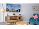 Living room with large TV, comfortable seating, and stylish decor at 172 Villa Domani Cir, Davenport, FL 33896