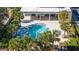 Community pool with spa and water features at 172 Villa Domani Cir, Davenport, FL 33896