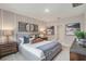 Relaxing bedroom with a king-size bed and en-suite bathroom at 1429 Swift Ct, Kissimmee, FL 34759