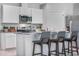 Modern kitchen with an island and granite countertops at 1429 Swift Ct, Kissimmee, FL 34759