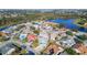 Aerial view showing the property's location within a residential neighborhood at 2435 Turpin Dr, Orlando, FL 32837