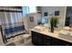 Elegant bathroom with double vanity and a shower/tub combo at 9859 Winnington St, Orlando, FL 32832