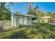 Backyard with detached studio, shed, and fenced pool at 1333 Orchid Ave, Winter Park, FL 32789