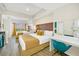Bedroom with two queen beds and workspace at 7383 Universal Blvd # 512, Orlando, FL 32819