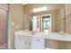 Bathroom with a vanity, mirror and shower at 1084 Villa Ln # 72, Apopka, FL 32712