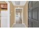 Bright entryway with tile flooring leading to the living room at 1084 Villa Ln # 72, Apopka, FL 32712