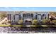 Aerial view of a waterfront building with parking and city views at 225 W Seminole Blvd # 206, Sanford, FL 32771