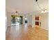 Spacious living room with hardwood floors and water views at 225 W Seminole Blvd # 206, Sanford, FL 32771
