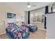 Bedroom with two twin beds, ideal for children at 2948 Banana Palm Dr, Kissimmee, FL 34747