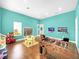 Fun playroom with foosball table and chalkboard at 3205 Gold Ln, Kissimmee, FL 34747
