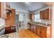 Updated kitchen featuring granite countertops and wood cabinets at 762 Toulon Dr, Kissimmee, FL 34759