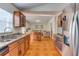 Kitchen with granite countertops and stainless steel appliances at 762 Toulon Dr, Kissimmee, FL 34759