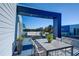 Outdoor balcony with seating and dining area at 7760 Sandy Ridge Dr # 222, Kissimmee, FL 34747