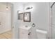 Clean bathroom with vanity, toilet, and shower at 9808 Flynt Cir, Orlando, FL 32825