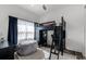 bedroom with built-in bunk bed and a workspace at 1606 Hart Ln, Orlando, FL 32804