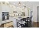 Modern kitchen with stainless steel appliances and an island at 1801 Lobelia Dr, Lake Mary, FL 32746