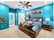 Transformers themed bedroom with ensuite bathroom at 2477 Shanti Dr, Kissimmee, FL 34746